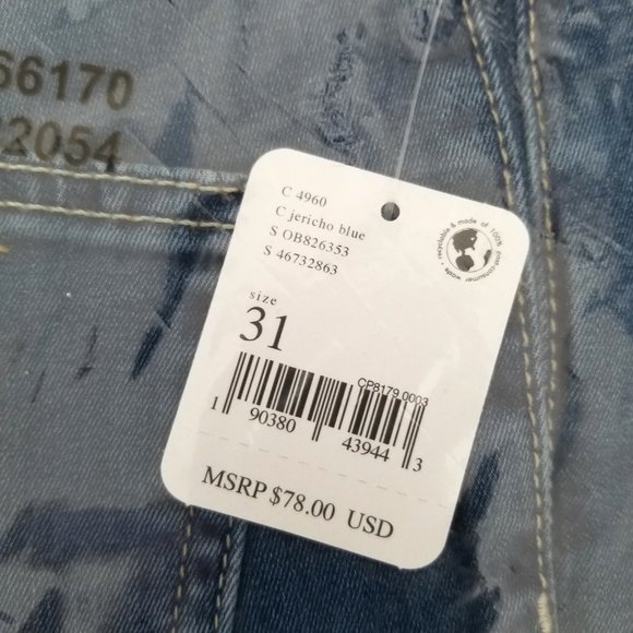 NWT Free People Just Float On Flare Jeans Jericho Blue High Rise Size 25, 29, 31 - Picture 10 of 13